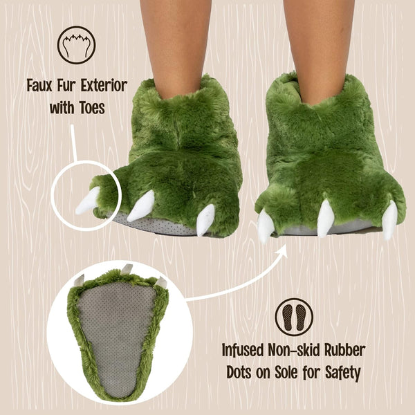 Cozy Animal Paw Slippers